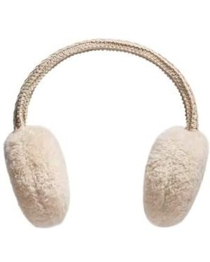 Moncler Logo Patch Earmuffs - Metallic