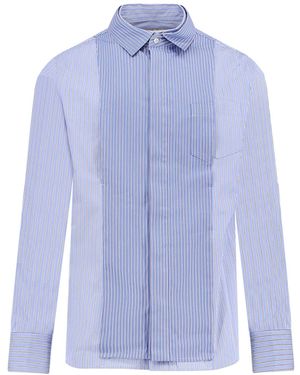 Sacai Shirts Cotton - Blue