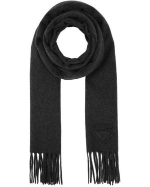 Prada Cashmere Scarf - Black