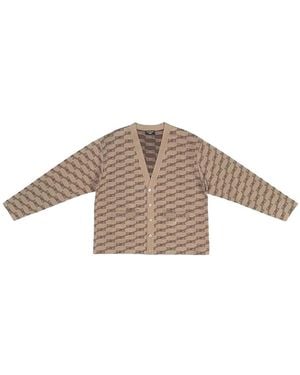 Balenciaga Long-Sleeved Casual Jacket - Brown