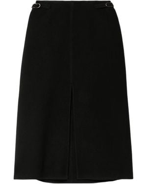 Gabriela Hearst Slit Midi Skirt - Black