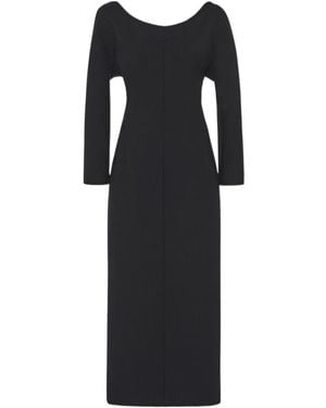 The Row Fit Dress - Black