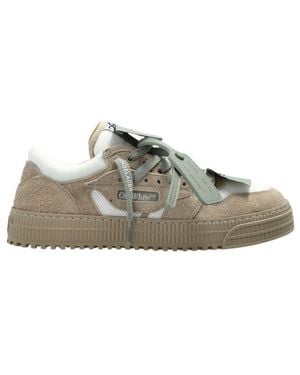 Off-White c/o Virgil Abloh Low Top 3.0 Off Court Sneakers - Green