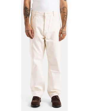 Studio Nicholson Riso Straight Leg Jeans - White