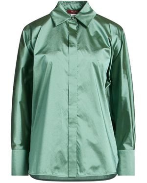 Max Mara Solid Color Shirts - Green