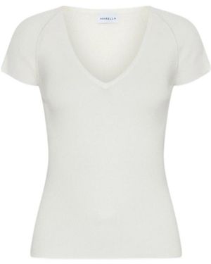 Marella Short-Sleeved T-Shirt - White