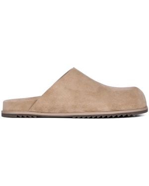 Rick Owens Hollywood Slip-On Mules - Brown