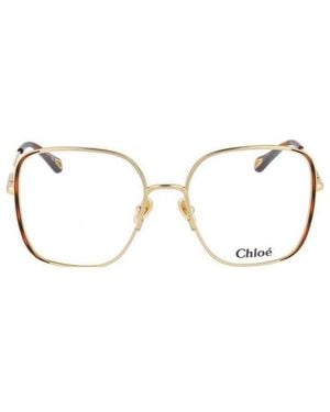Chloé Chlo Eyewear Square Frame Glasses - White