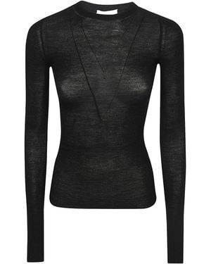 Haikure Joan Long-Sleeved Top - Black