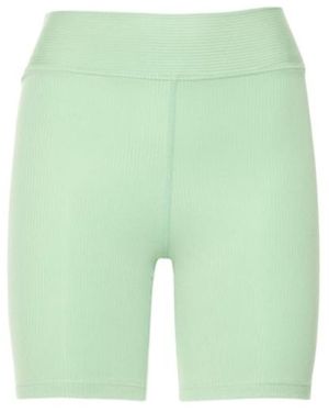 The Upside Solstice Mid Rise Spin Shorts - Green
