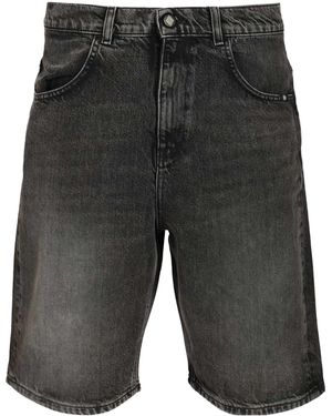 AMISH Tommy Denim Bermuda Shorts - Blue