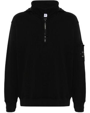 C.P. Company Lens-Detail Cotton Jacket - Black