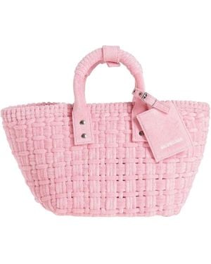 Balenciaga Plain Color Handbag - Pink