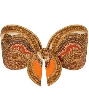 Zimmermann Printed Bikini Top - Orange