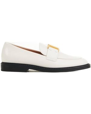 Chloé Chloé Marcie Slip-On Loafers - White