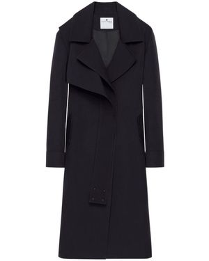 Courreges Twist Trench Coat - Blue