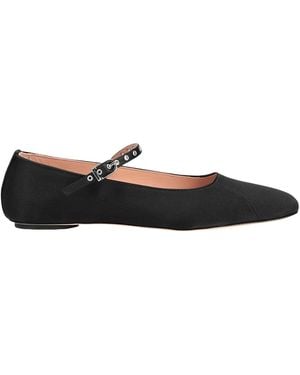 MAX&Co. Plain Color Ballet Flats - Black