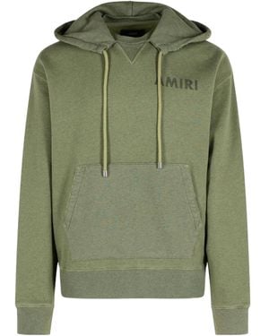 Amiri Stencil Oversized Hoodie - Green