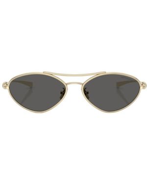 Tiffany & Co. Oval Frame Sunglasses - Grey