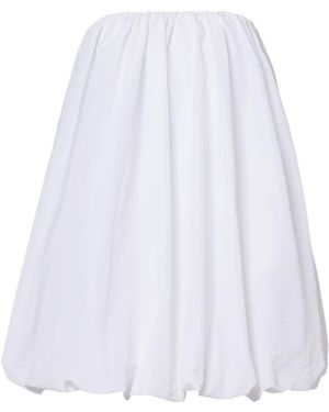 Patou Strapless Minidress - White