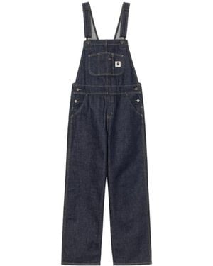 Carhartt W' Pocket Denim Jumpsuit - Blue