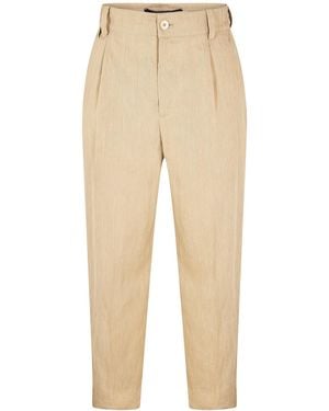Jacquemus Straight Leg Pants - Natural