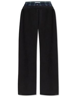 Acne Studios Wide-Leg Joggers - Black