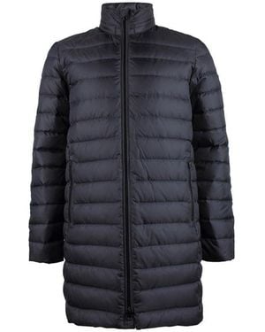 EA7 Quilted Down Jacket - Blue