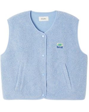 American Vintage Sleeveless Vest - Blue