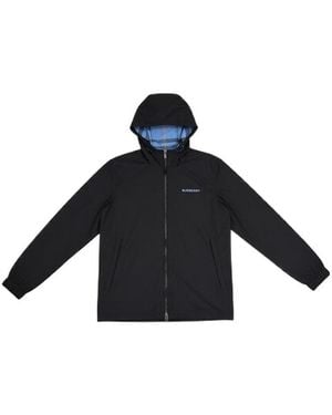 Burberry Plaid Print Reversible Jacket - Black