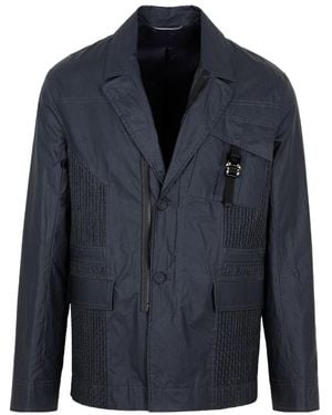 Dior Homme Single-Breasted Blazer - Blue