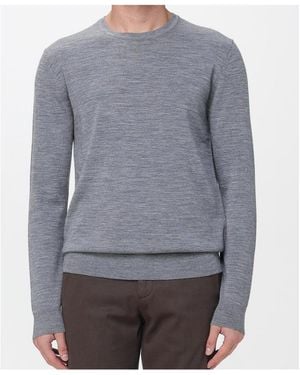 Michael Kors Long-Sleeved Crew Neck Jumper - Grey