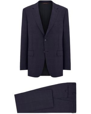 Canali Two Piece Single Breasted Suit - Blue