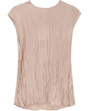 Alysi Wrinkle Top - Pink