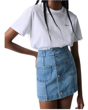 Coperni Four-Pocket Denim Miniskirt - Blue
