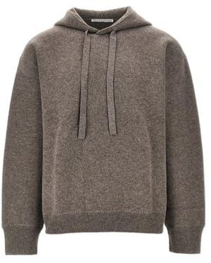 Studio Nicholson Long-Sleeve Hoodie - Gray