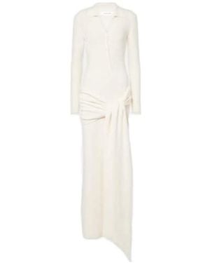 AYA MUSE V-Neck Dress - White