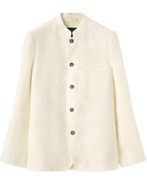 Loro Piana Long-Sleeve Jacket - Natural