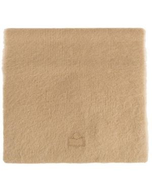 Isabel Marant Logo Scarf - Natural