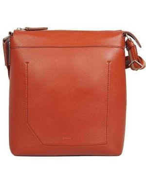 Bally Logo Shoulder Bag - Orange
