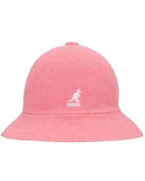 Kangol Crown Widebrim Bucket Hat - Pink
