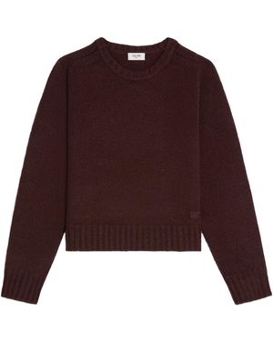 Celine Crewneck Sweater - Purple