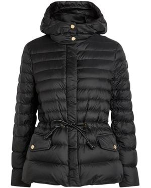Moncler Raies Hooded Padded Nylon Jacket - Black