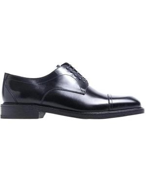 Ferragamo Tie Business Casual Shoes - Blue