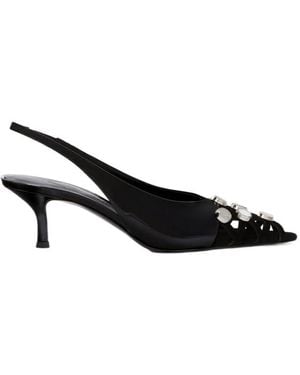 The Attico Stiletto High Heels - Black