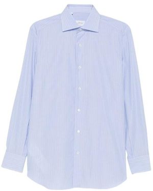 Brioni Long-Sleeved Shirt - Blue
