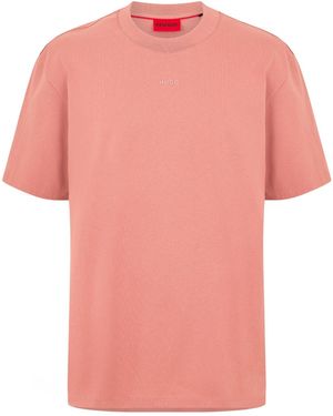BOSS Crewneck Shortsleeve Tee - Pink