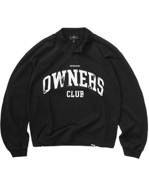 Represent Owners Club Rugby Polo - Black