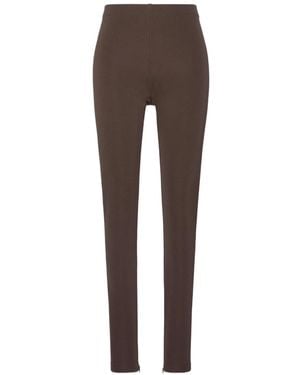 Sportmax Tenace Slim Pants - Brown