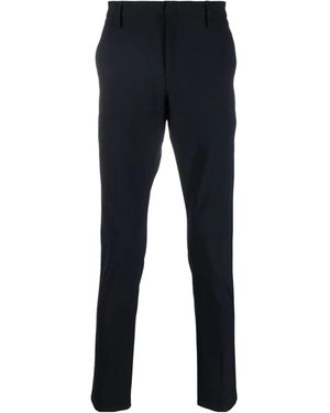 Dondup Logo-Plaque Tailored Trousers - Blue